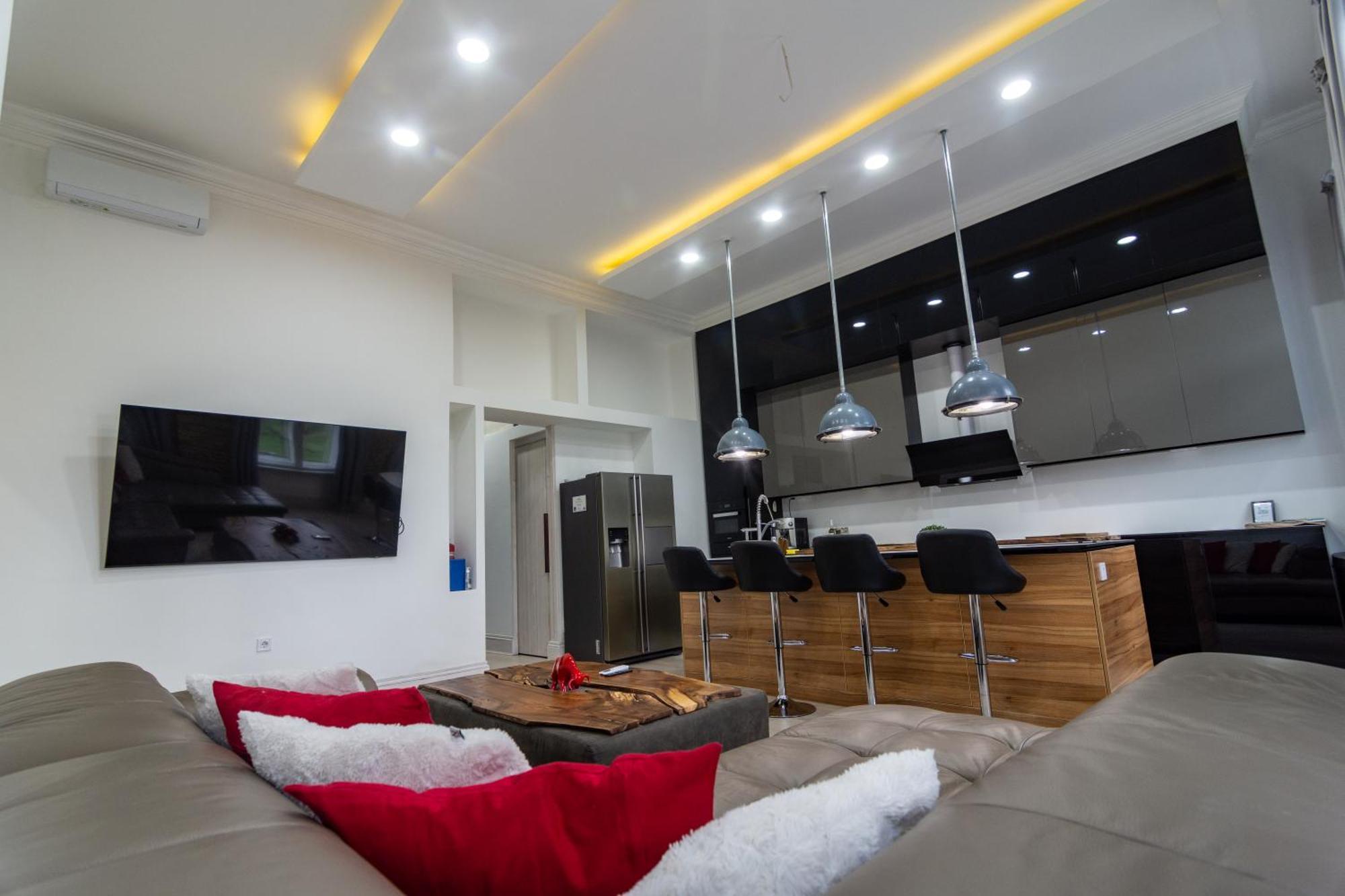 Tower Szeged Belvarosi Exkluziv Panoramas Apartman - Free Parking 外观 照片