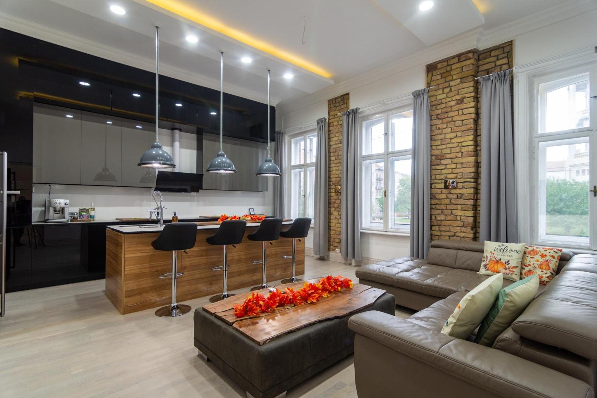 Tower Szeged Belvarosi Exkluziv Panoramas Apartman - Free Parking 外观 照片